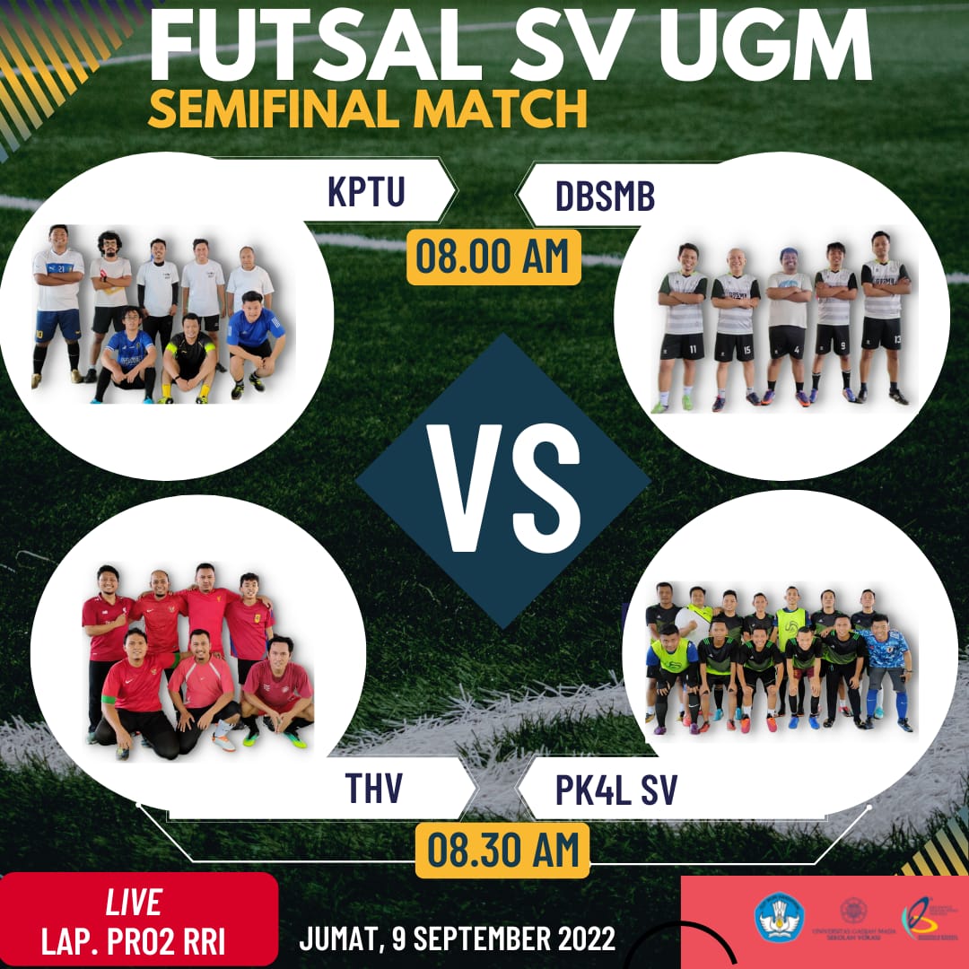 Semi Final Lomba Olahraga Futsal Dies Natalis ke-13 SV UGM