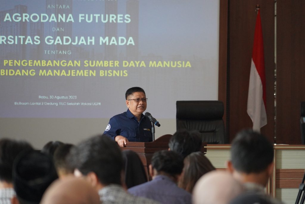 Prof. Dr. Supriyadi, M.Sc. Sambutan Wakil Rektor Bidang Sumber Daya Manusia