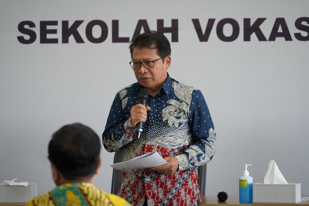 Prof. Dr.-Ing. Ir. Agus Maryono, IPM, ASEAN. Eng., Dekan Sekolah Vokasi