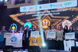 Tim GreenPods berhasil meraih Juara 3 kategori Lomba Business Plan