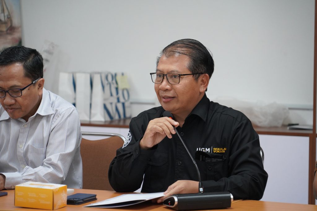 Prof. Dr.-Ing. Ir. Agus Maryono, IPM., ASEAN Eng., Dekan Sekolah Vokasi UGM