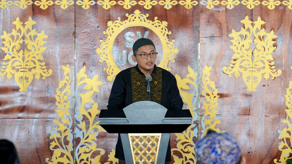 Eko Haryono, S.T., M.Eng., sebagai perwakilan tenaga kependidikan SV UGM.
