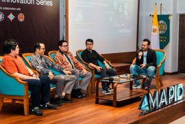 Diskusi ini membahas tantangan dan peluang besar dalam penerapan inovasi spasial dari ranah akademik kampus ke lapangan industri.