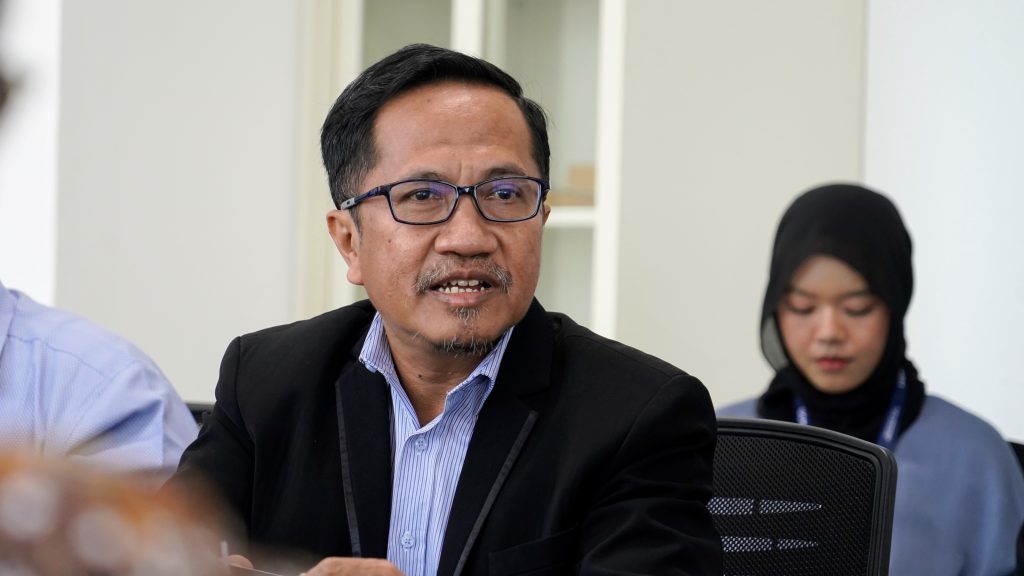 Dr. Wiryanta, S.T., M.T. selaku Wakil Dekan Bidang Penelitian dan Pengabdian kepada Masyarakat SV UGM