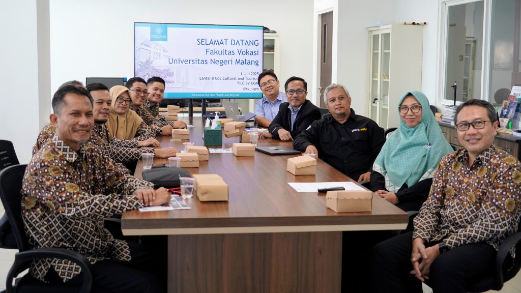 SV UGM dan Fakultas Vokasi UM Bahas Strategi Penguatan Unit Bisnis untuk Kemandirian Finansial Pendidikan Vokasi