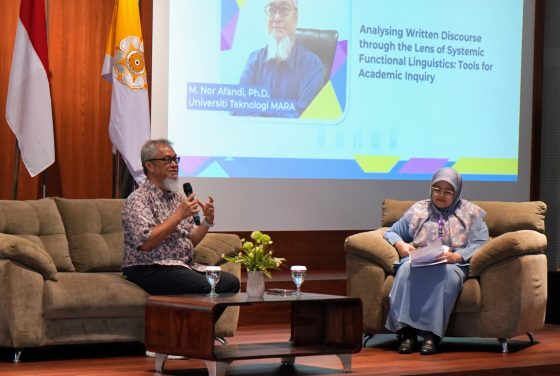 Dr. Mohammad Nor Afandi Ibrahim dari UiTM Melaka dan Fatmawati Djafri, Ph.D. dari UGM
