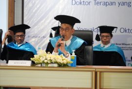 Ketua Senat Sekolah Vokasi UGM, Dr. Fahmy Radhi, M.B.A.
