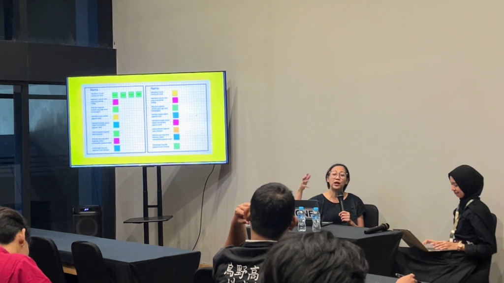 Lokakarya penulisan proposal kreatif pada GIK Lokakarya INOVOKASIA 2025 di GIK UGM.