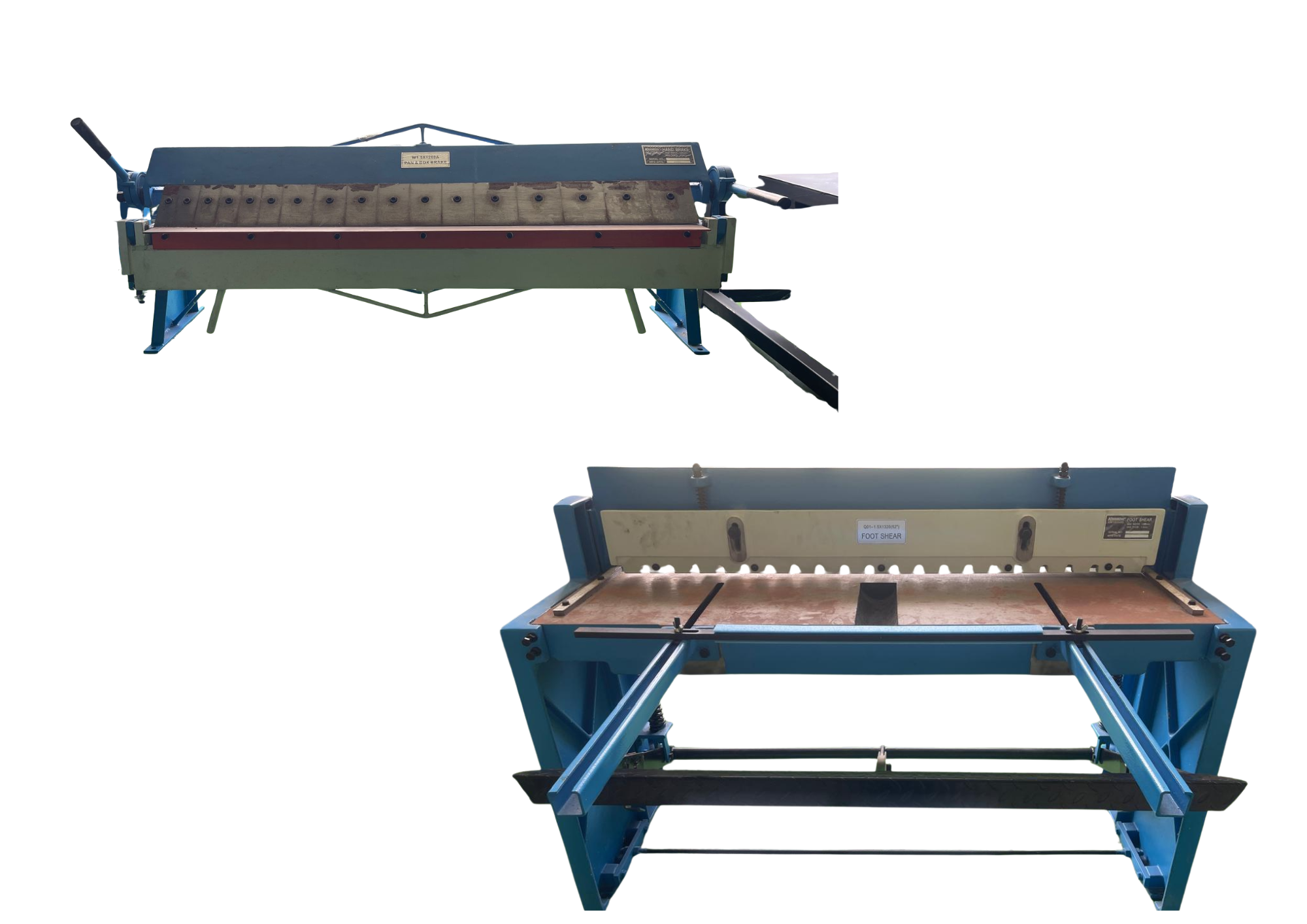 Bending & shearing machine