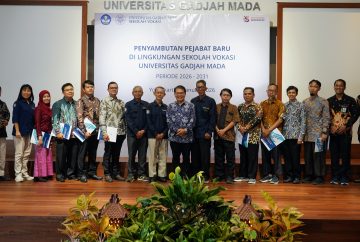 Sekolah Vokasi UGM Sambut Pejabat Baru Periode 2026–2031, Perkuat Arah Pendidikan Vokasi Berkualitas