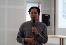 Kepala Subdirektorat Analisis Data dan Kolaborasi Sistem Informasi DTI UGM, Hendranti Wisnu Saputro, S.T., M.Sc.,
