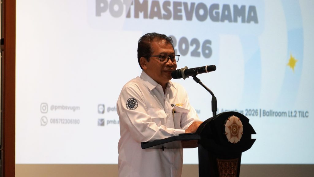 Dekan Sekolah Vokasi UGM, Prof. Dr.-Ing. Ir. Agus Maryono, IPM, ASEAN Eng.,