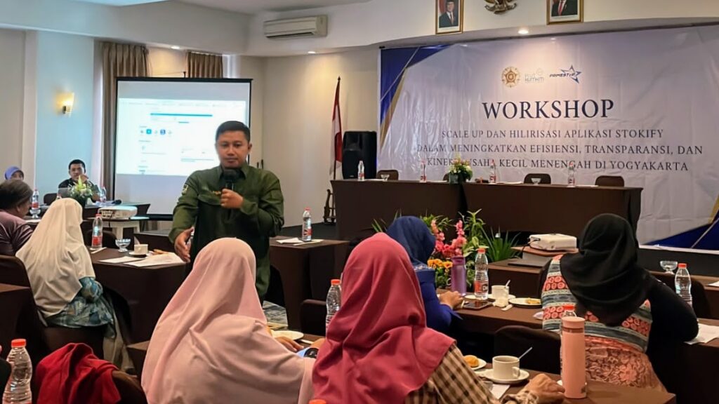 Kegiatan ini menyasar 40 pelaku Usaha Mikro, Kecil, dan Menengah (UMKM) di DIY