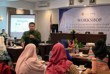 Kegiatan ini menyasar 40 pelaku Usaha Mikro, Kecil, dan Menengah (UMKM) di DIY