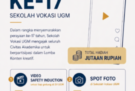 Lomba Konten Kreatif Dies Natalis ke-17 Sekolah Vokasi UGM