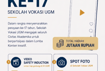 Lomba Konten Kreatif Dies Natalis ke-17 Sekolah Vokasi UGM