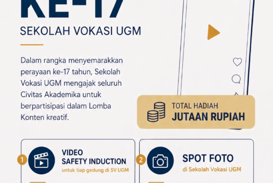 Lomba Konten Kreatif Dies Natalis ke-17 Sekolah Vokasi UGM